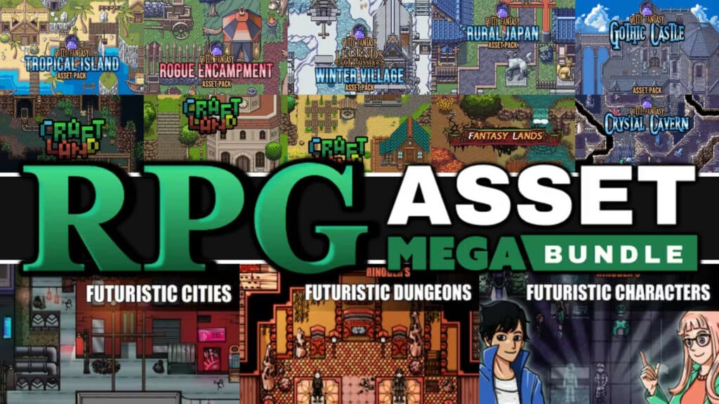 RPG Assets Mega bundle on Humble