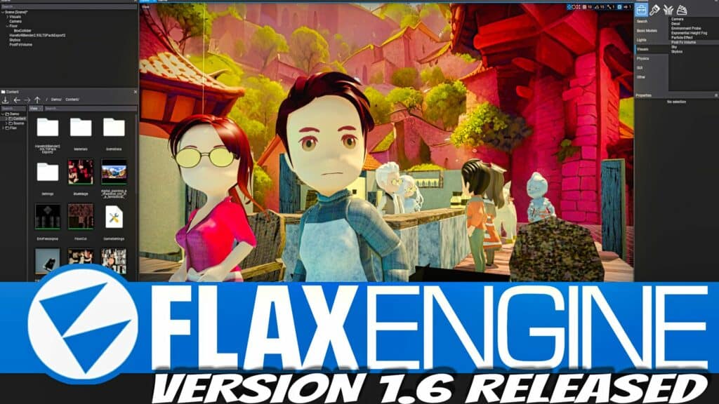 Flax Engine 1.6 released adding .NET 7, C# 11, iOS, M1/M2 Mac and more