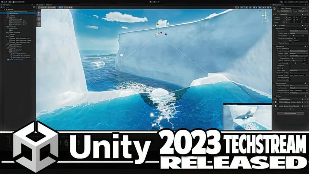 Unity 2023 Tech Stream game engine has just been released