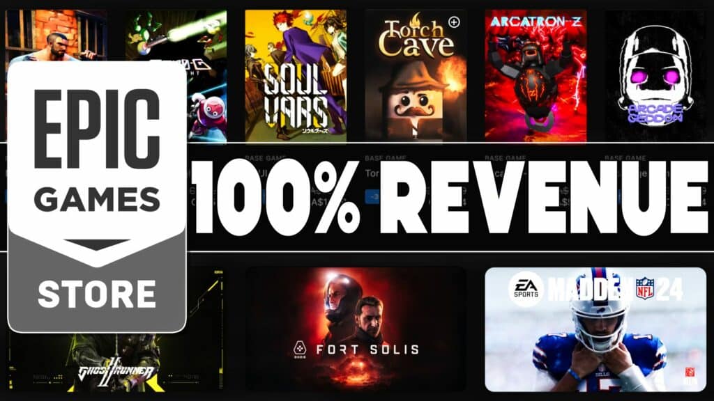 Epic Games Epic First Run 100% Revenue Program Epic Game Store