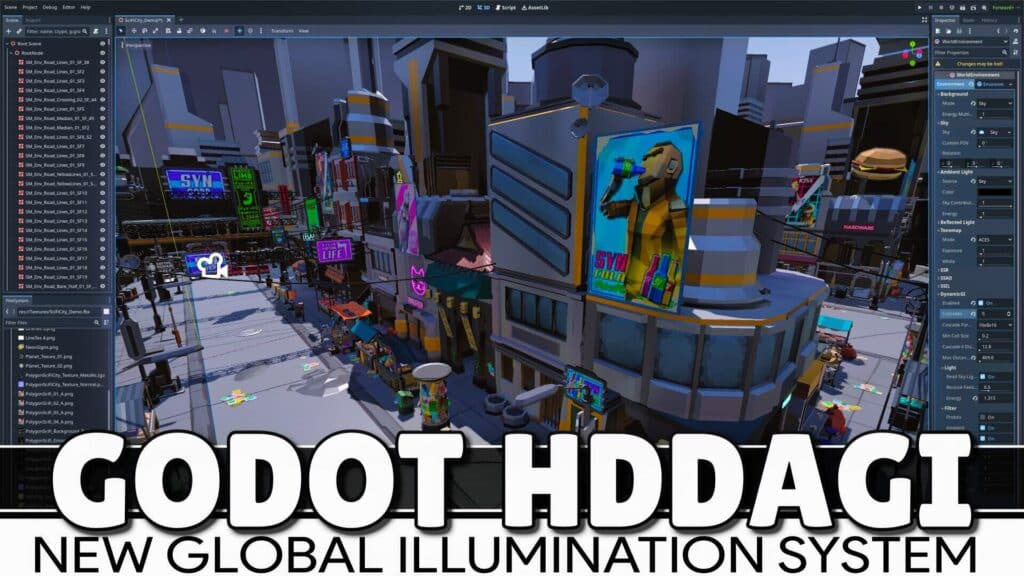 Godot 4.3 getting new Global Illumination system, HDDAGI replacing SDFGI