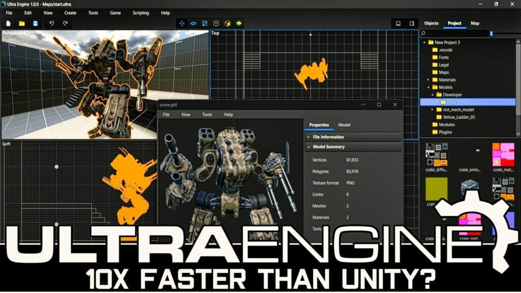 Ultra Engine is a new C++ game engine that just launched in early access on Steam