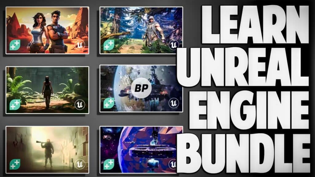 Humble Learn Unreal Engine bundle with Gamedev.tv UE 5
