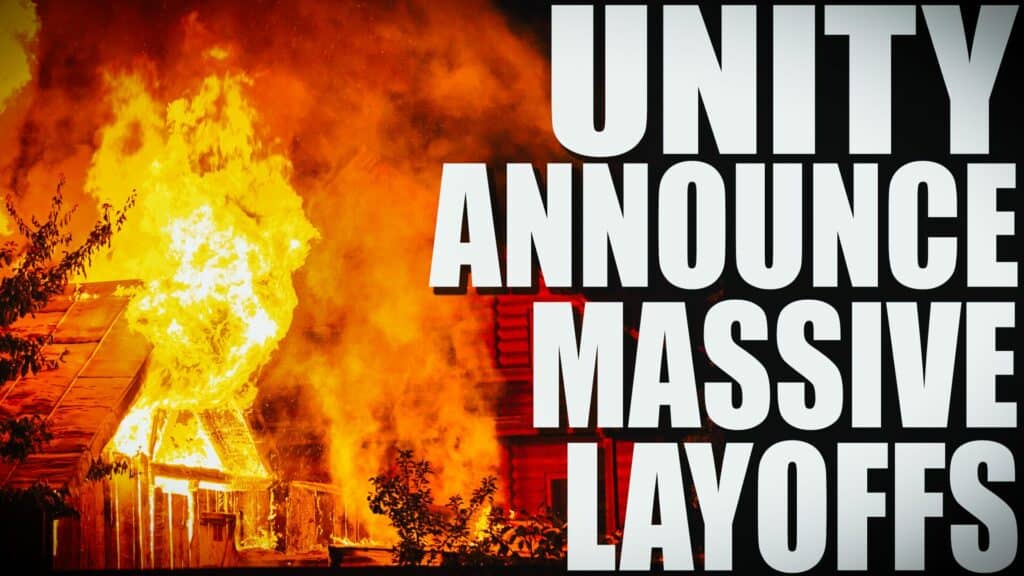 Unity announce massive layoffs