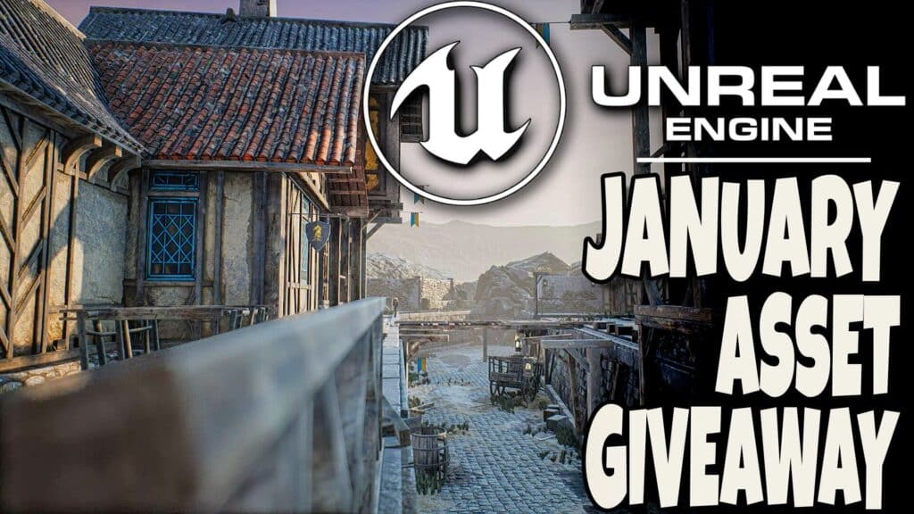 Unreal Engine January Asset Store Giveaway