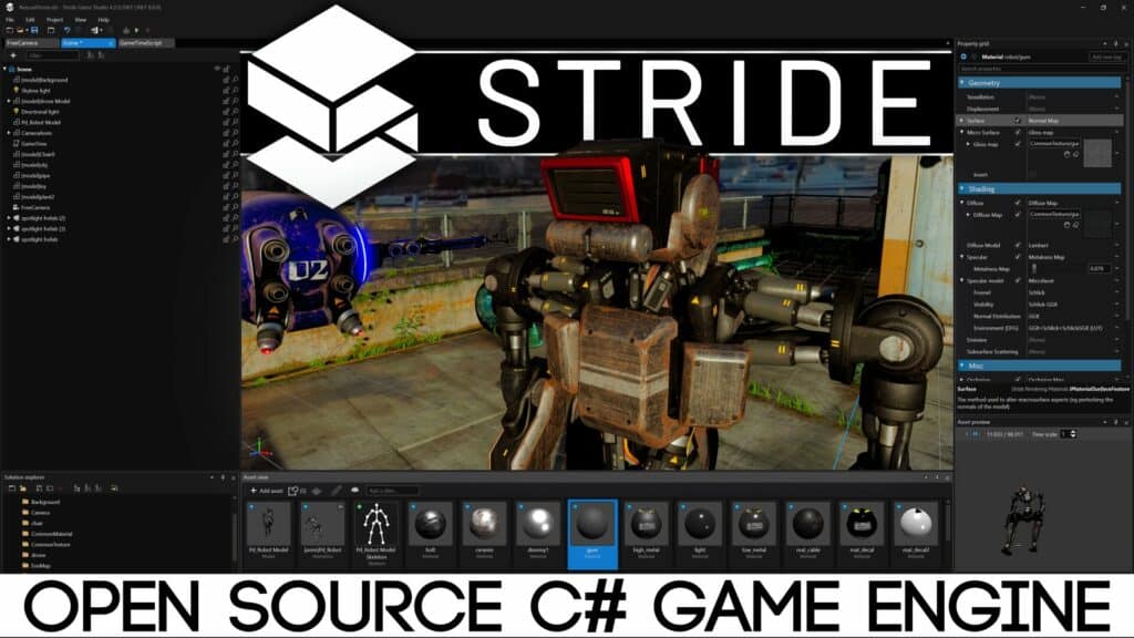 The Stride 4.2 Game Engine was just released