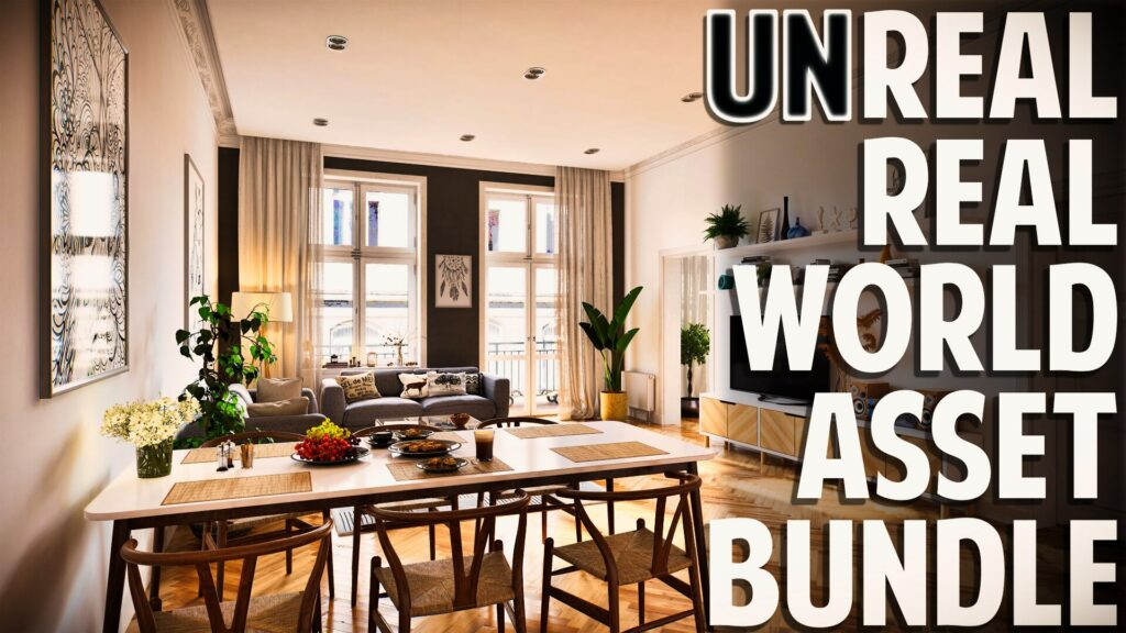 The Unreal Real World Assets Bundle or Evermotion Content Creators Collection Architectural Visions Humble Bundle is on now.