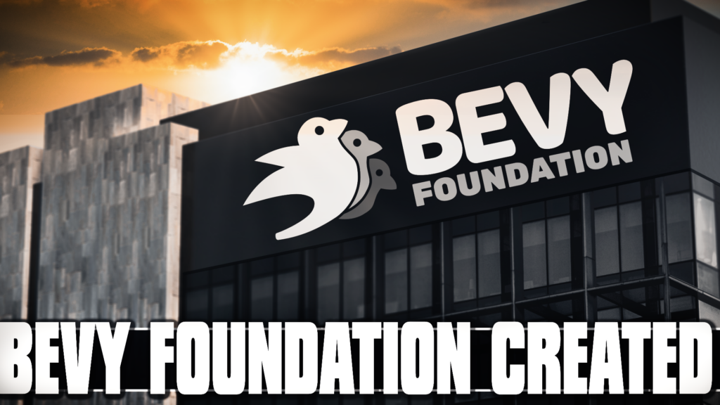 The Rust Powered Bevy Game Engine have just formed the Bevy Foundation