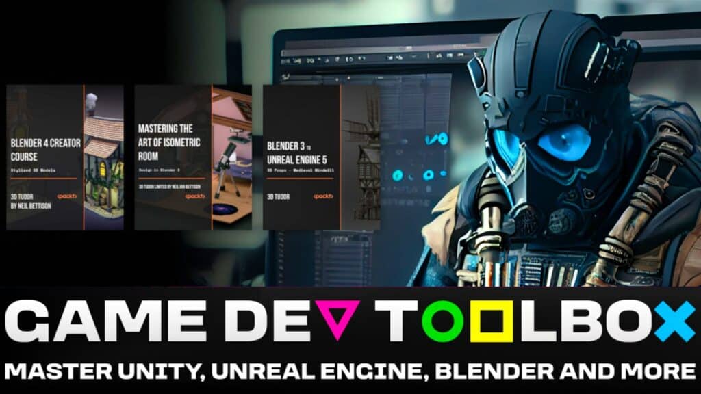 The Game Dev Toolbox Master Unity, Unreal Engine and Blender Humble Bundle review