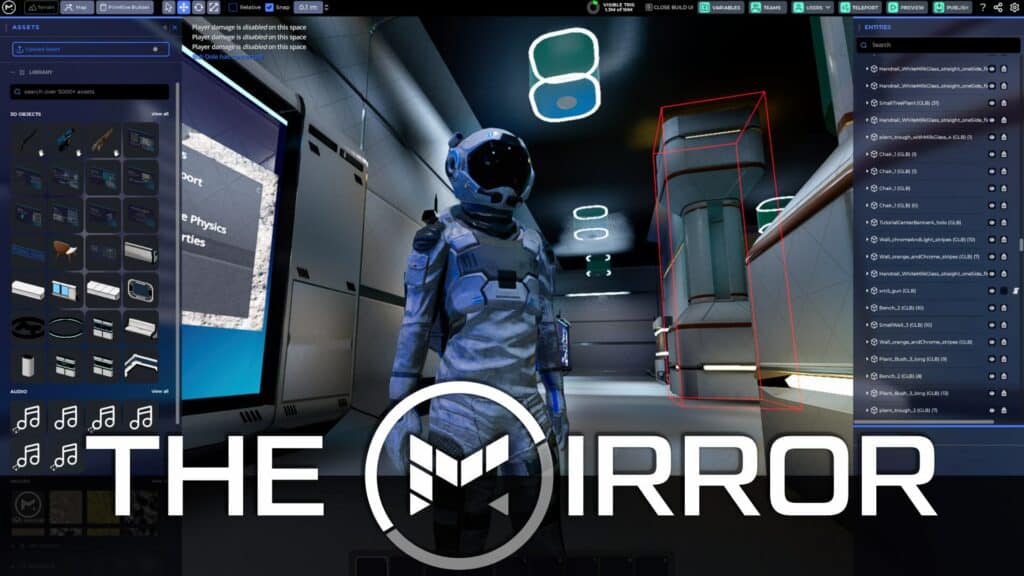 The Mirror Godot Powered Game Engine competing with Roblox and UEFN