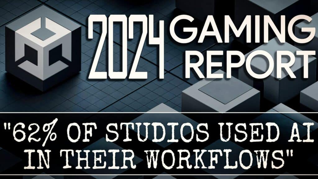 Unity 2024 Gaming Report for Game Development trends