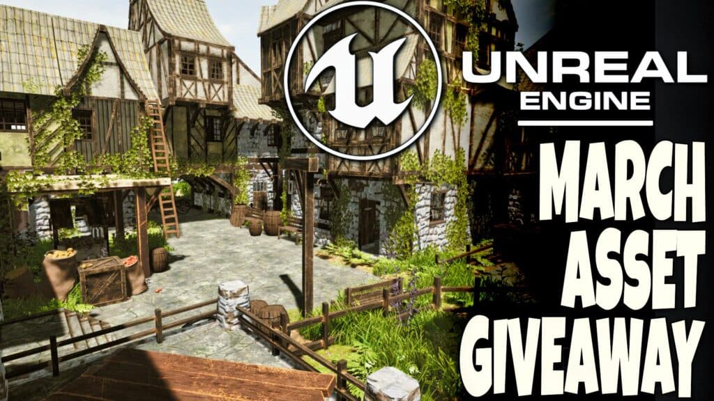 Unreal Engine Epic Games Asset Giveaway for March 2024