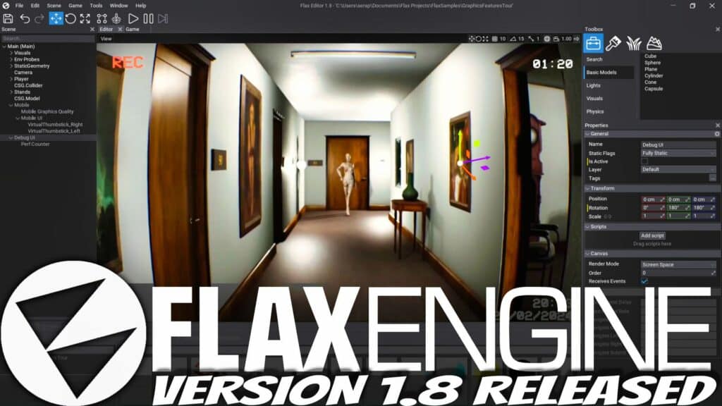 Flax Engine 1.8 Released