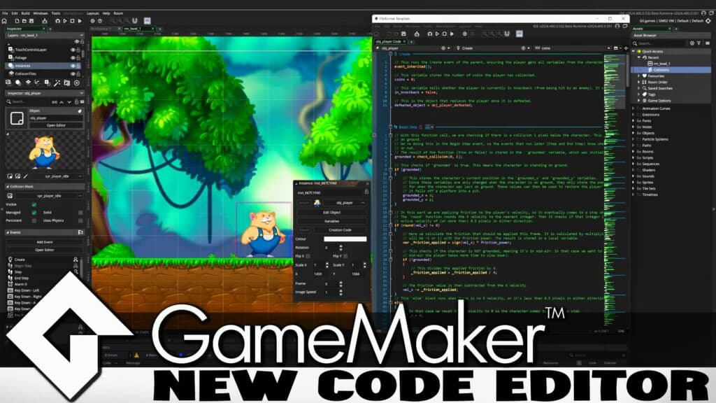 GameMaker's All New Code Editor