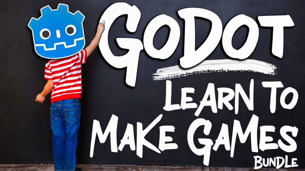 The Learn to Make Games in Godot 4 by GameDev.tv Humble Bundle