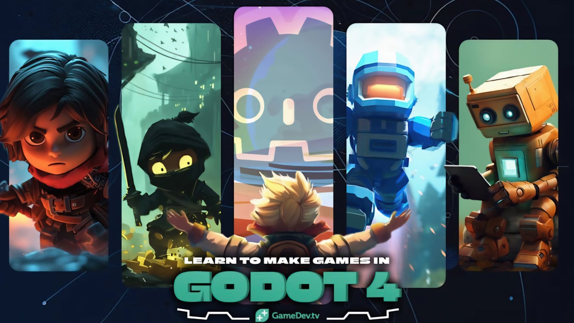 Learn to Make Games in Godot 4 GameDev.tv Humble Bundle ...