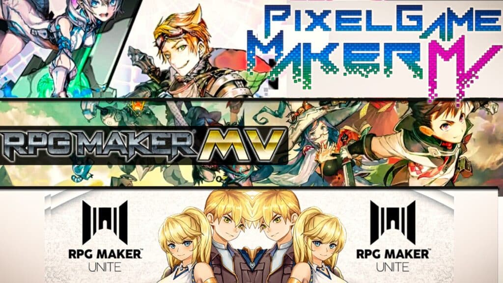 The RPG Maker Beyond Expectations Humble Bundle has a collection of game engines including RPG Maker MV, Pixel Game Maker MV and Unite.