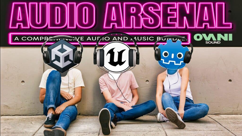 The Audio Arsenal by Ovani Sounds Humble Bundle for Godot Engine, Unity and Unreal Engine with 3D audio plugins, soundtracks and sound effects packs