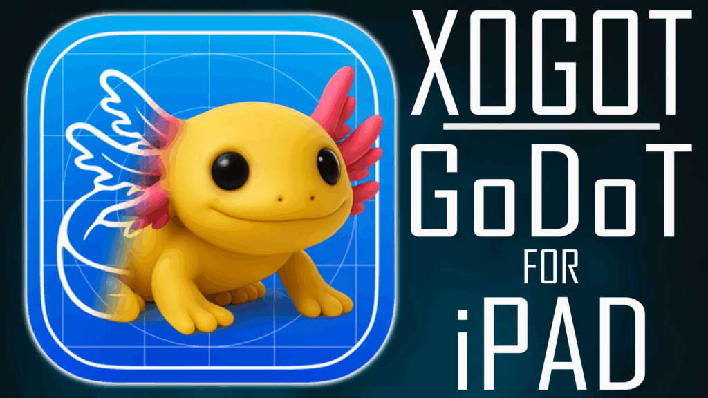 Xogot, a version of the Godot game engine optimized for iPad is now available from Miguel de Icaza on the iOS App Store