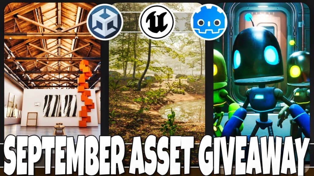 The Epic Games Fab Marketplace Unreal Engine game dev asset giveaway for Sept 2025 is here (and includes a Unity & Godot Engine asset too)