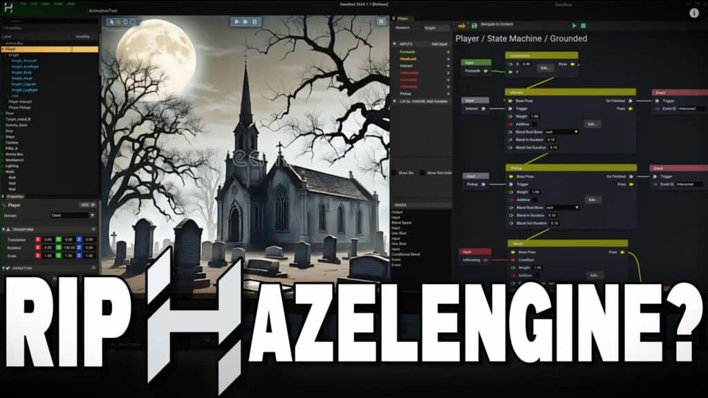 The C++ powered Hazel Engine and The Cherno YouTube channel just got much murkier futures with this disappointing announcement