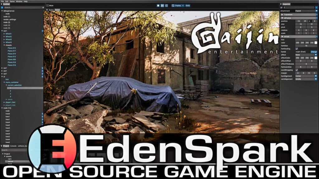 The EdenSpark Game Engine, by Gaijin Entertainment and powered by Dagor Engine, is now available in open beta.