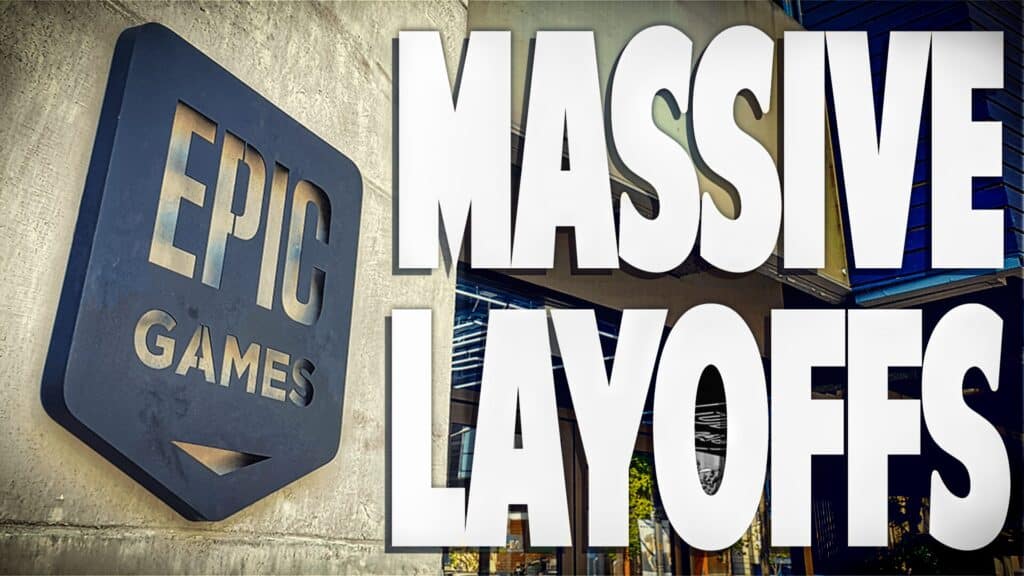 Today Epic Games, the creator of Unreal Engine and Fortnite, have announced massive layoffs consisting of 1,000+ employees across the company