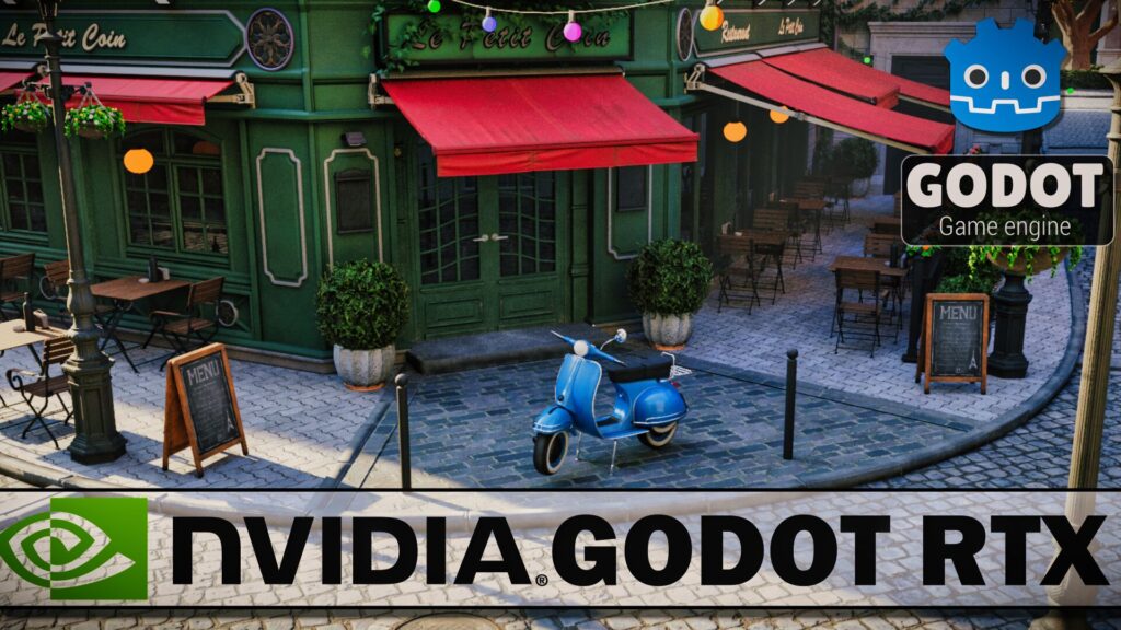 NVIDIA at GDC 2026 have released a custom fork of the Godot Game Engine with raytracing pathtracing RTX graphics support