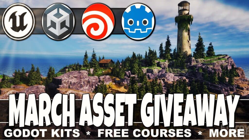 The Unreal Engine Fab March 2026 asset giveaway is here, plus Unity Asset giveaway, free Godot starter kits, free Houdini courses and more