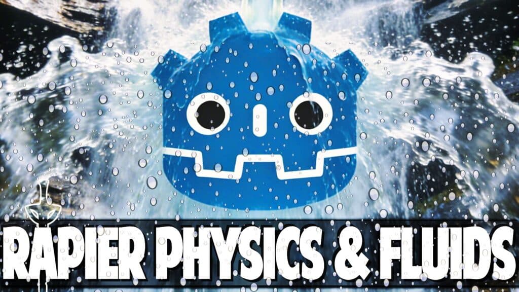 Godot Rapier Physics is a GDExtension of the Rust powered Rapier 2D & 3D physics system with a fluid simulation as well