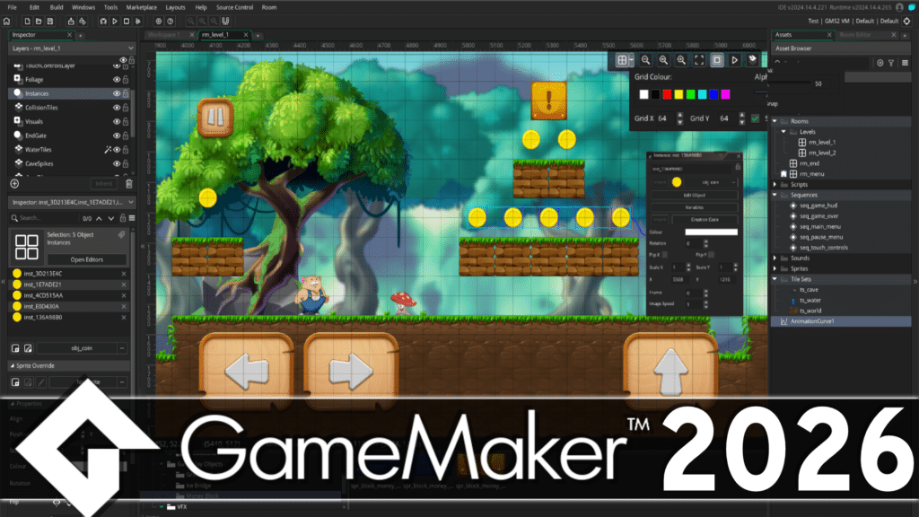 GameMaker have just outlined what we can expect from the seminal game engine in 2026 including GMRT, C#, TypeScript, JavaScript, 3D support and more