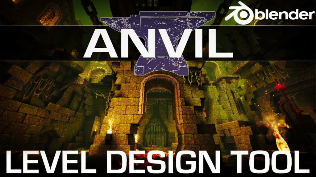 The Anvil Level Design tool is an add-on for game level design similar to TrenchBroom to Blender