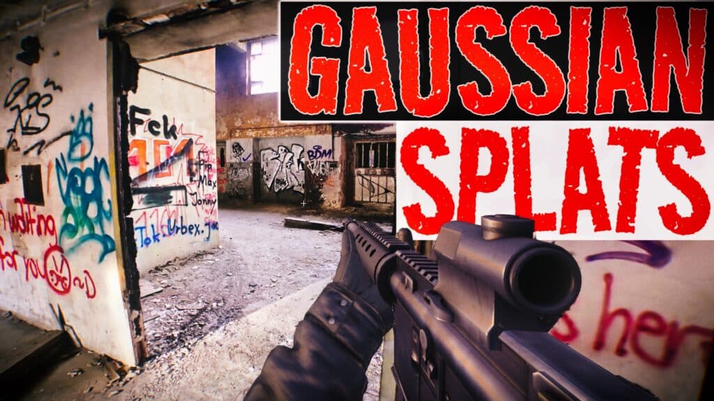 Gaussian Splats are taking over the graphics world, but can they work in the world of game development? This example seems to say.. yes