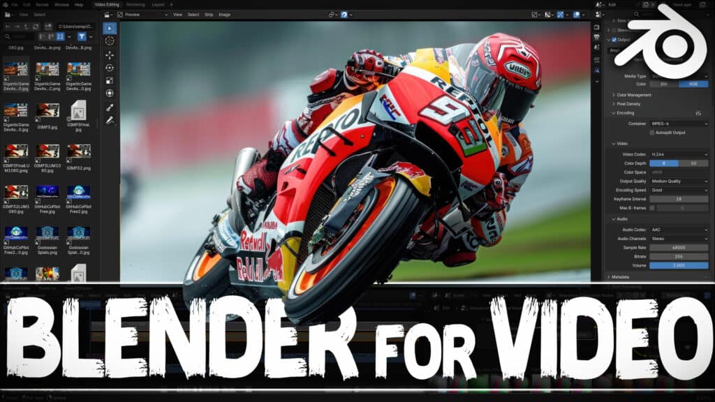 Blender 5.2 beta has added a ton of great new features to Blender's non linear video editor (NLE) so we take a look at the process of video in Blender