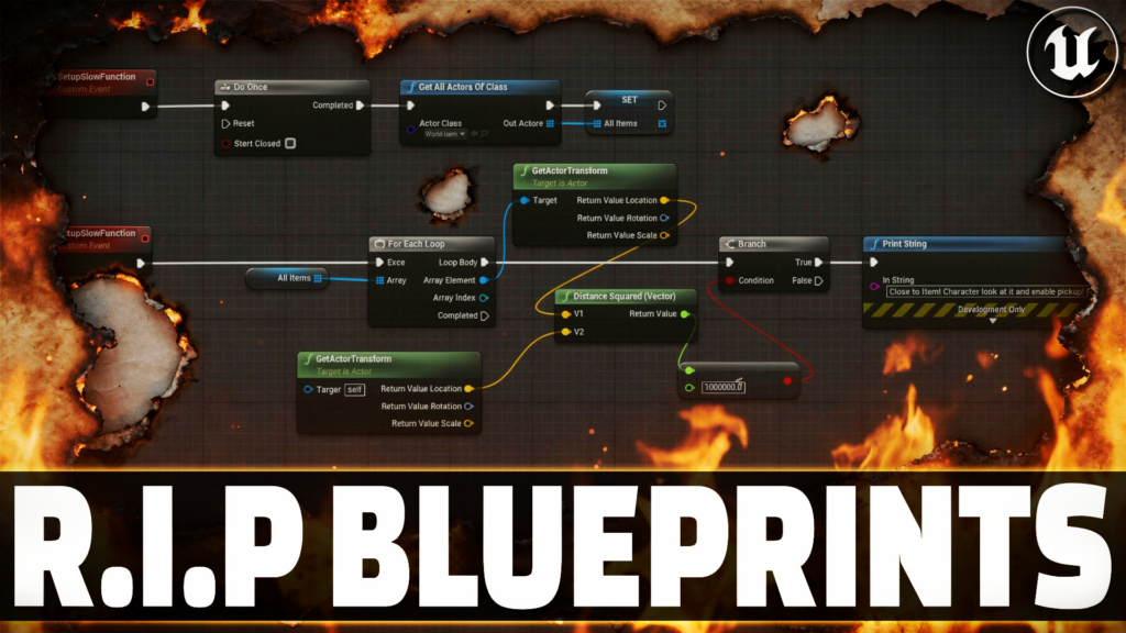 Unreal Deprecating Blueprints and Actors