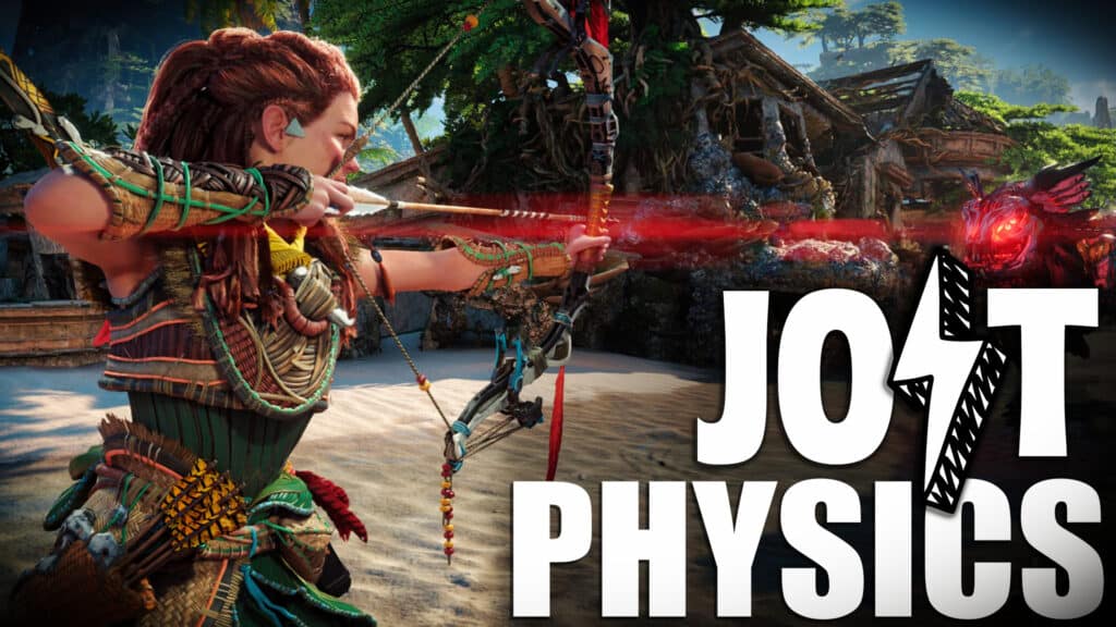 The free and open source Jolt Physics engine just released JoltPhysics 5.6 with a new hair simulation mode