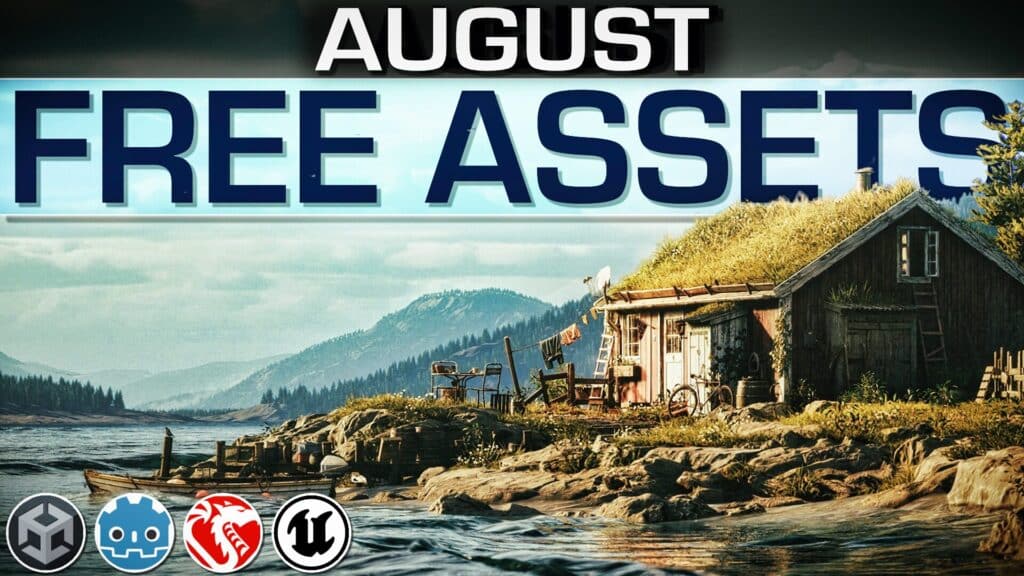 The second August Unreal Engine Fab asset giveaway is here, as well as Unity and other game engine assets and dragon ruby engine free