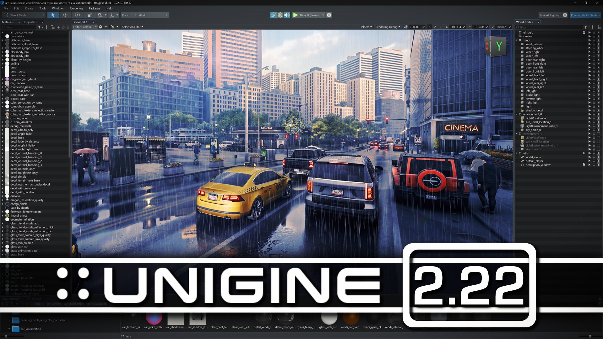 Unigine 2.22 Released – GameFromScratch.com